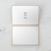 S 考える of 素朴 You Mailbox on a Country Road（田園道路でのあな ノートカード (内部)