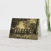 S' 考える of You with a Gate in自然 カード (正面)