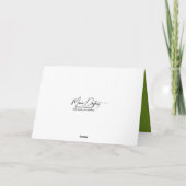 S 考え of You Snail in a Garden カード (裏面)