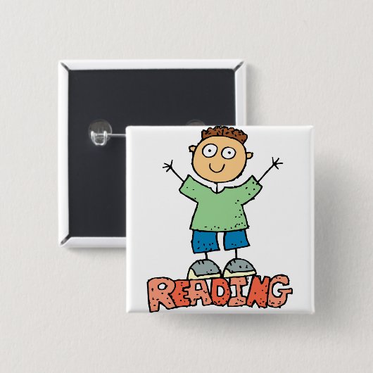 's 読おもしろい 缶バッジ (正面&裏面)