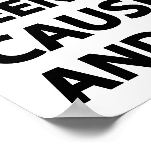 s:警告エクササイズは健康を引き起こすことが知られている… ポスター (角)