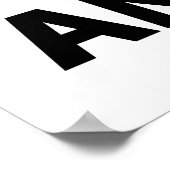 s:警告エクササイズは健康を引き起こすことが知られている… ポスター (角)