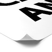 s:警告エクササイズは健康を引き起こすことが知られている… ポスター (角)