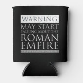 s -警告ローマ帝国について話し始める 缶クーラー (正面)
