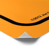 s -警告跳ね返りバスルームのポスターを避ける ポスター (角)