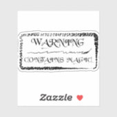 s:警告魔法シールを含む シール (シート)