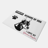 s -警告24" x 36インチDoor Mat ドアマット (アングル)