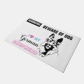 s -警告24" x 36インチDoor Mat ドアマット (アングル)