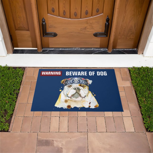 s -警告24" x 36インチDoor Mat ドアマット (室外)