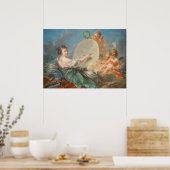 s, 1765絵画年の寓話(キャンバス上の油) ポスター (キッチン)