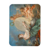 s, 1765絵画年の寓話(キャンバス上の油) マグネット (縦)