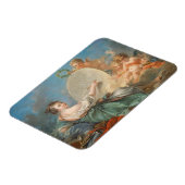 s, 1765絵画年の寓話(キャンバス上の油) マグネット (左側)