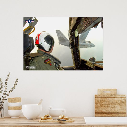 S-3Bバイキング ポスター (キッチン)