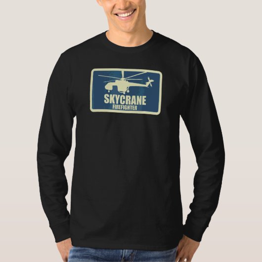 S 64 スカイクレーン 消火士 1 Tシャツ (正面)