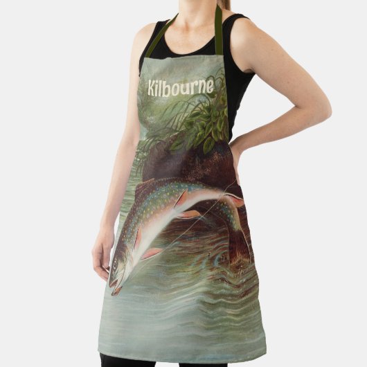 S.A.キルボーンヴィンテージ魚によるイナゴの跳躍 エプロン (インサイチュ)