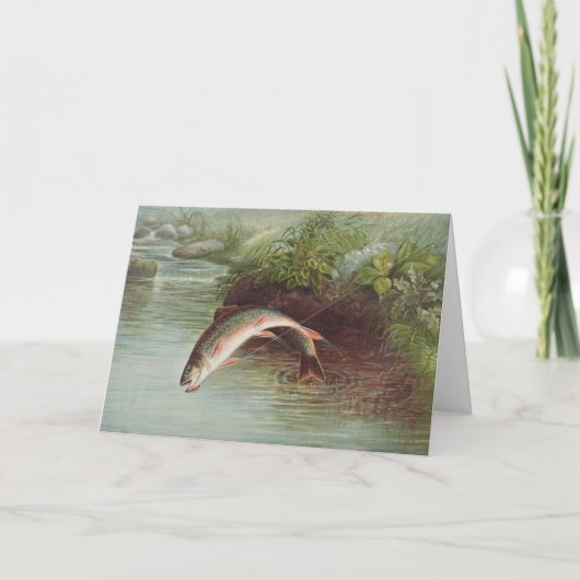 S.A.キルボーンヴィンテージ魚によるイナゴの跳躍 カード (正面)