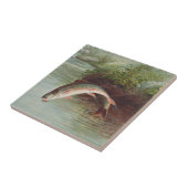 S.A.キルボーンヴィンテージ魚によるイナゴの跳躍 タイル (側面)