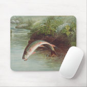 S.A.キルボーンヴィンテージ魚によるイナゴの跳躍 マウスパッド (マウス)