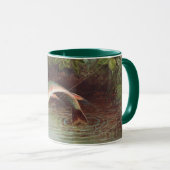 S.A.キルボーンヴィンテージ魚によるイナゴの跳躍 マグカップ (正面右)
