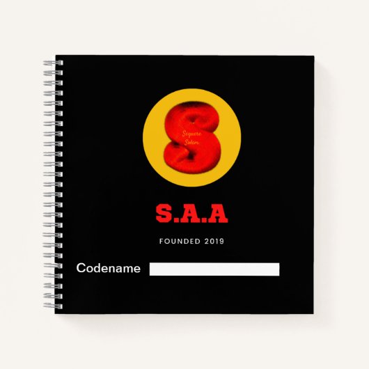S.A.A Notebooks ノートブック (正面)