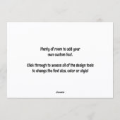 S.A. Kilbourneによるヴィンテージの魚のイラスト「Sea Bass」 招待状 (裏面)