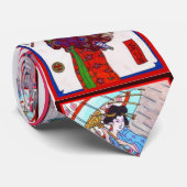 S Ambroseによる京都の芸者のタイ ネクタイ (ロール)