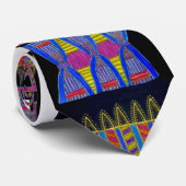 S Ambroseによる原生のDreamtimeのタイの青 ネクタイ (ロール)