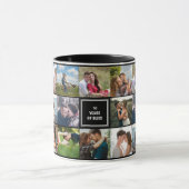 's Anniversary Photo Collage Cusom Mug マグカップ (中央)