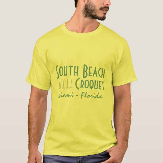 S.B. CROQUET Tシャツ（プリント） Tシャツ (正面)