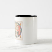 S. Beati Liebanensis mappam mundiとエグザンプラeccl ツートーンマグカップ (中央)