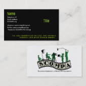 S.C.O.M.P.A. 名刺 (正面/裏面)