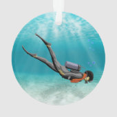 S.C.U.B.A.ダイバー オーナメント (裏面)