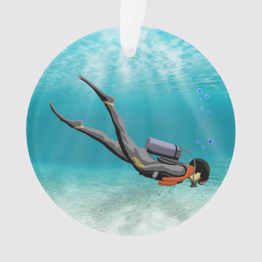 S.C.U.B.A.ダイバー オーナメント (正面)