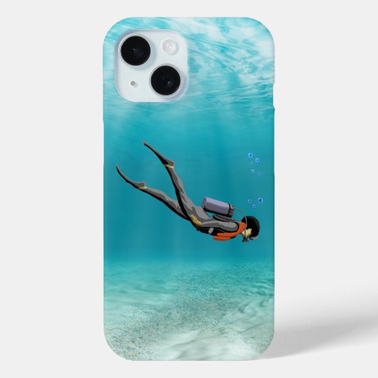 S.C.U.B.A.ダイバー Case-Mate iPhoneケース (裏面)