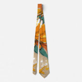 S Days Flowers 1 ネクタイ (裏面)