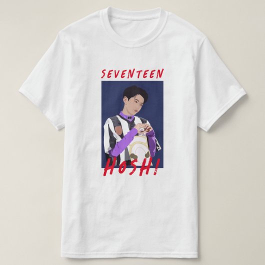 S E V E N T E N - H O S H I Tシャツ (デザイン正面)