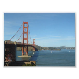 S.F.Goldenのゲート橋写真 フォトプリント