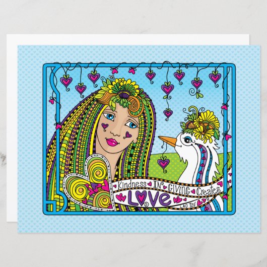 s_Flat与え紙シート11"x8.5" (正面/裏面)