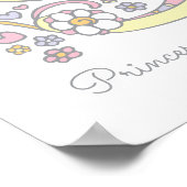 S for Sally monogram letter art name meaning ポスター (角)