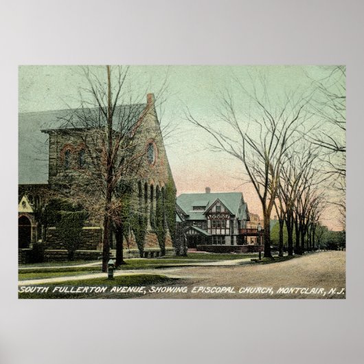 S. Fullerton Ave., Montclair, NJヴィンテージ ポスター (正面)