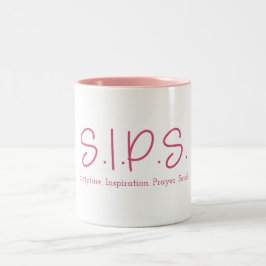 S.I.P.S.マグカラーインテリア – ピンク ツートーンマグカップ