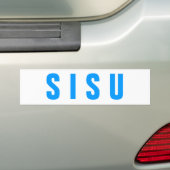 S I S Uのバンパーステッカー バンパーステッカー (車上)