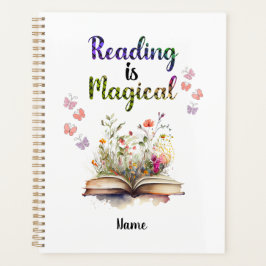 s is 読魔法の本の愛好家引用文トレンディーWhimsy プランナー手帳