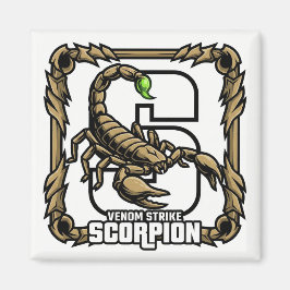 S is for Scorpion – GTA Style ABC Learning Magnet マグネット
