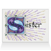 S is for Sister カード (内部横(上))
