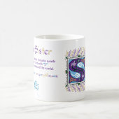 S is for Sister Mug コーヒーマグカップ (中央)