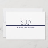 S.J.D学位卒業パーティー招待状 招待状 (裏面)