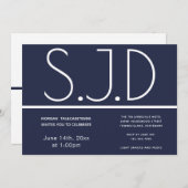 S.J.D学位卒業パーティー招待状 招待状 (正面/裏面)