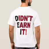 S.J.W.D.E.I.! Tシャツ (裏面)