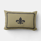 S.K. パリLe Fleurの装飾用クッション ランバークッション (裏面)